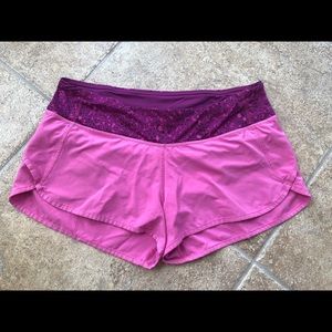 Lululemon Speed Up shorts